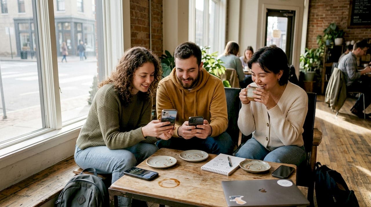 Social networking: share photos and build cultural connections